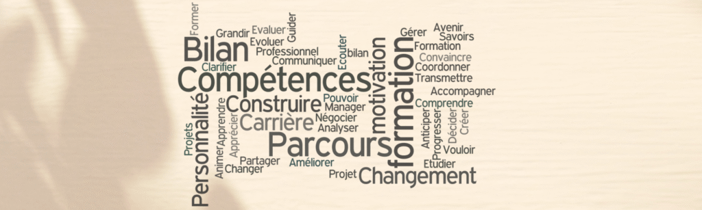 bilan de compétences image de mots